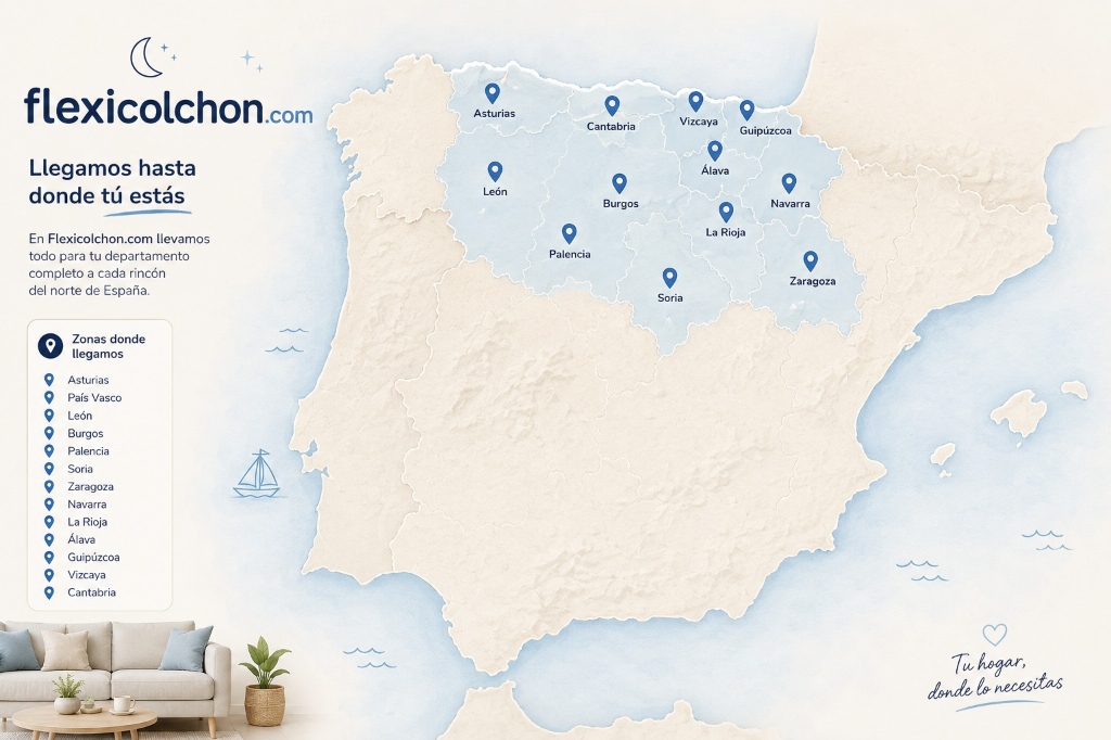 Mapa de Zonas de Envío